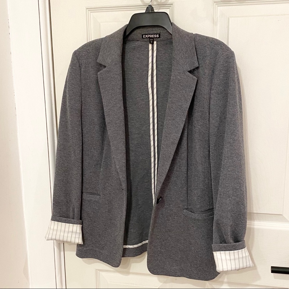 Express Single-Button Blazer - image 4